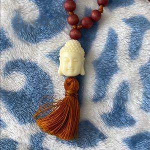 Gorgeous wood bead necklace FROM BALI!!!